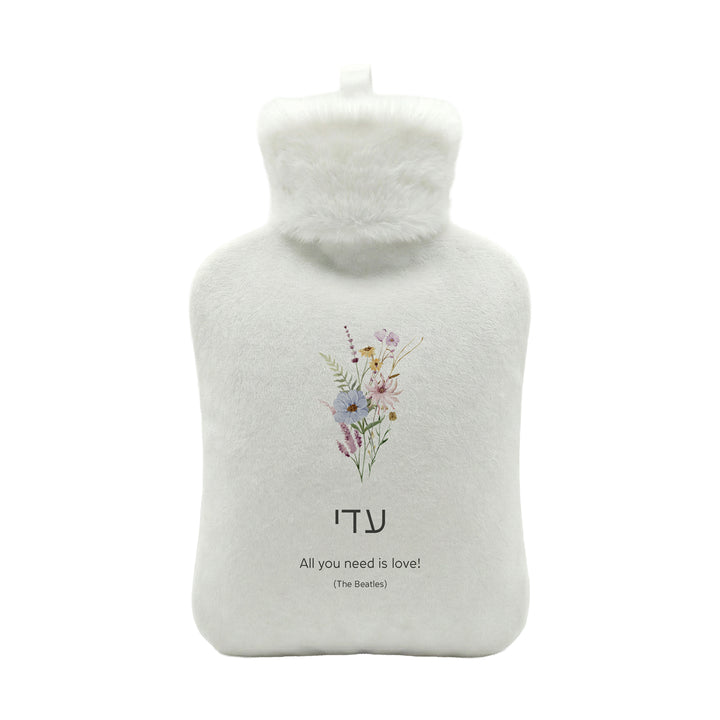 בקבוק מים חמים - פריחה