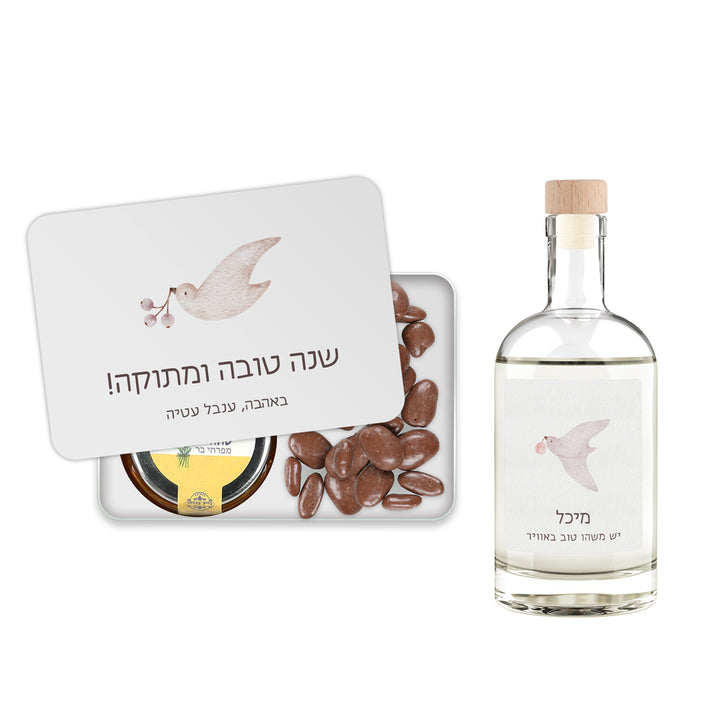 מארז מתנה - מפיץ ריח - מארז דבש ושוקולד מפנק - שלווה