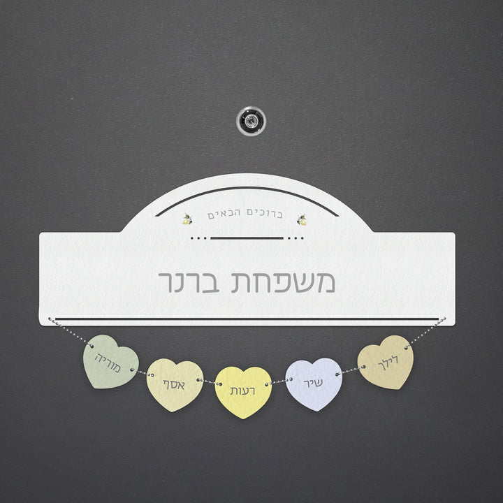 שלט לדלת תליונים - לימונדה