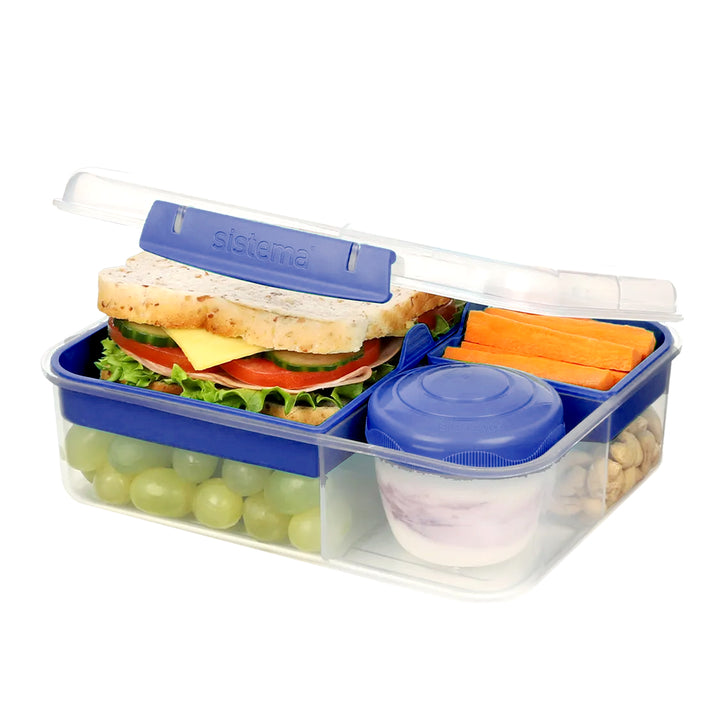 קופסת אוכל גדולה SISTEMA - קשת בענן