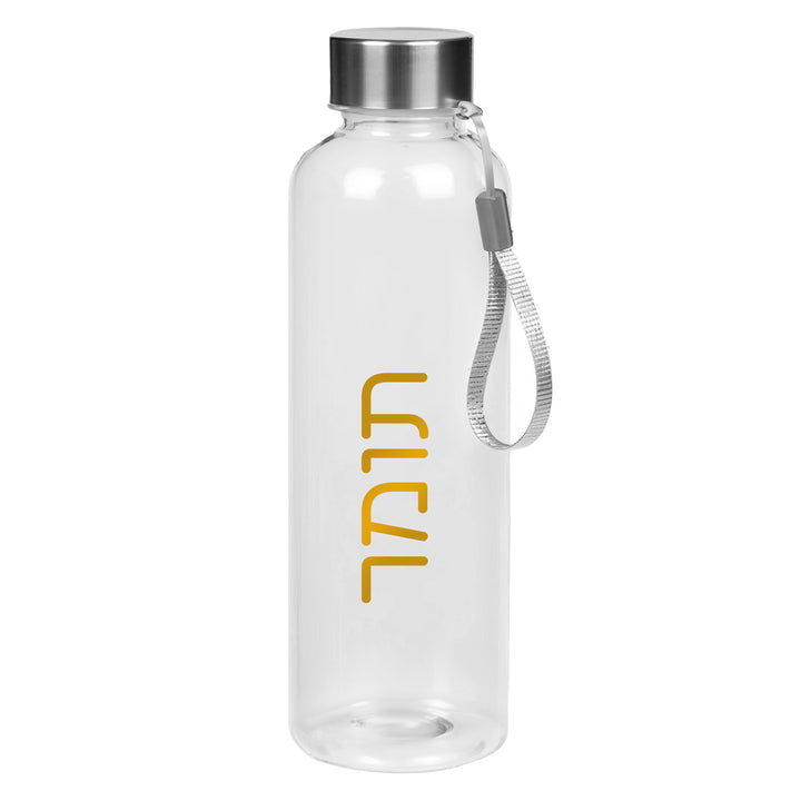 בקבוק שקוף מפלסטיק רב פעמי