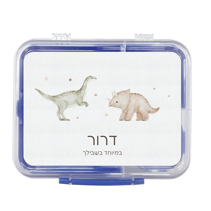 קופסת אוכל גדולה SISTEMA - דינוזאור