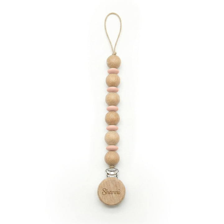 מחזיק למוצץ מעוצב + חריטה