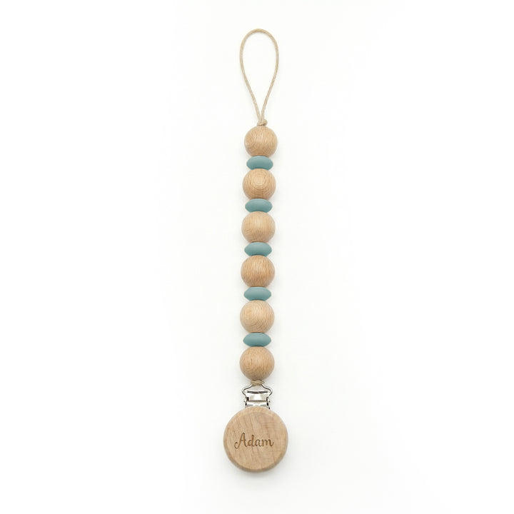 מחזיק למוצץ מעוצב + חריטה