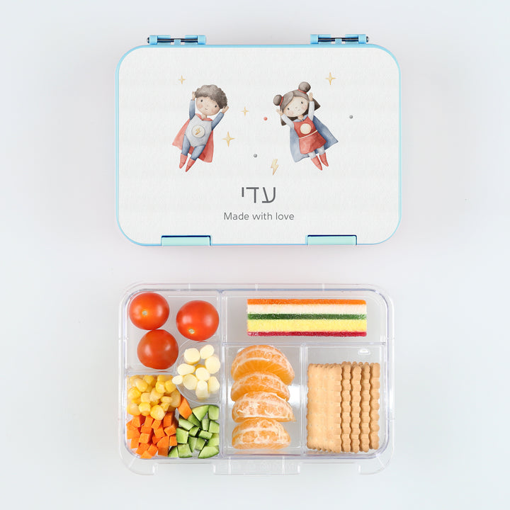 קופסת אוכל אטומה בנטו - גיבורי על